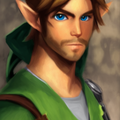 1495836009 Portrait of young link from zelda videogame painted by vel zquez
