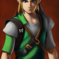 2728378450 Portrait of young link from zelda videogame painted by vel zquez