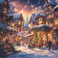 865841 a nice fantastic christmas village  xl-1024-v1-0