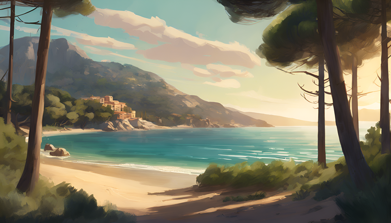 0_Generate an image of a serene Mediterranean bay in_esrgan-v1-x2plus.png